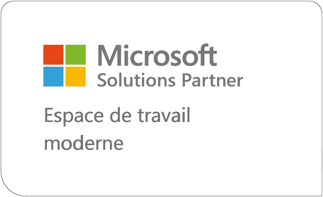 logo microsoft partenaire espace de travail moderne